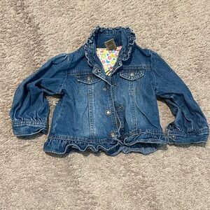 Arizona Jean Company Blue Ruffle Kids Jacket